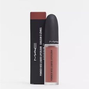 Mac powder kiss liquid lip color 997 Over the Taupe NWT new in box